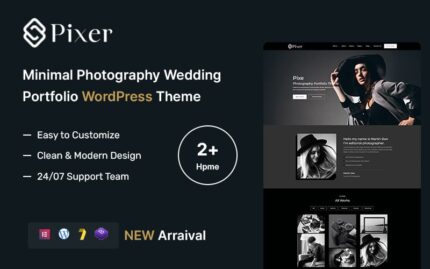 Pixer minimal photography wedding portfolio wordpress theme.jpg