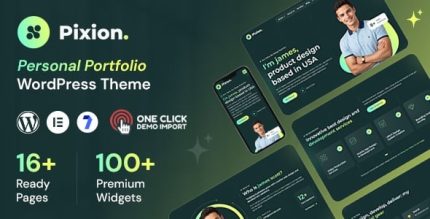 Pixion personal portfolio wordpress theme codermarket.jpg