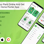 Plant delivery website flutter application with delivery boy in flutter .png