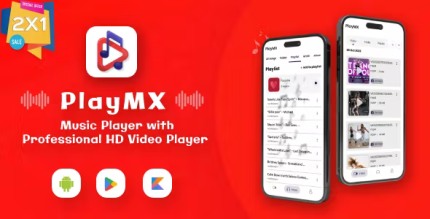 Playmx music player video player codermarket.png