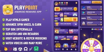 Playpoint android app with admin panel codermarket.jpg
