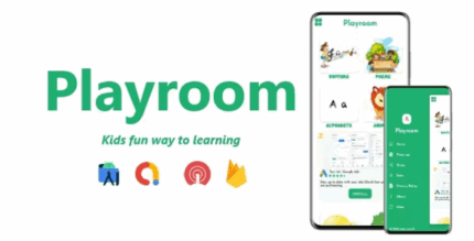 Playroom kids fun way to learning admob firebase onesignal codermarket.png