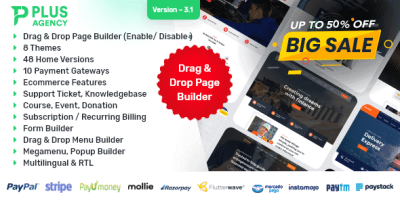 Plusagency multipurpose website cms business agency management system .png