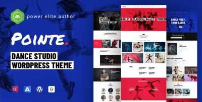 Pointe dance studio wordpress codermarket.png