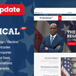 Politicalwp political campaign wordpress theme codermarket.png