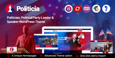 Politicia politician speaker wordpress theme codermarket.png