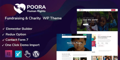 Poora fundraising charity wordpress theme codermarket.png