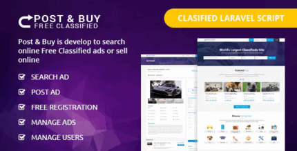 Post and buy classified ads listings codermarket.png