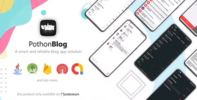 Pothon blog app codermarket.png