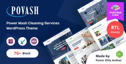 Povash power wash wordpress theme rtl codermarket.png