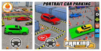 Prado car parking unity 3d game codermarket.png
