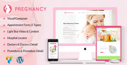 Pregnancy medical doctor wordpress theme codermarket.png