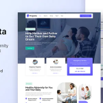 Pregnata pregnancy care obstetrician elementor template kit codermarket.png