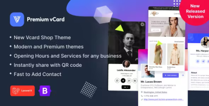 Premium vcard resume cv portfolio digital business card laravel 11.png