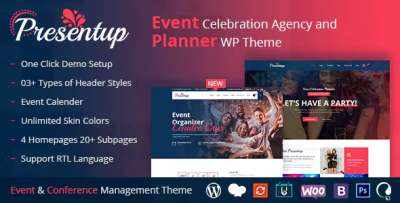 Presentup event planner celebrations management wordpress theme .png