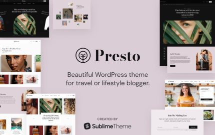 Presto theme a fully responsive feminine wordpress themes and templates.jpg