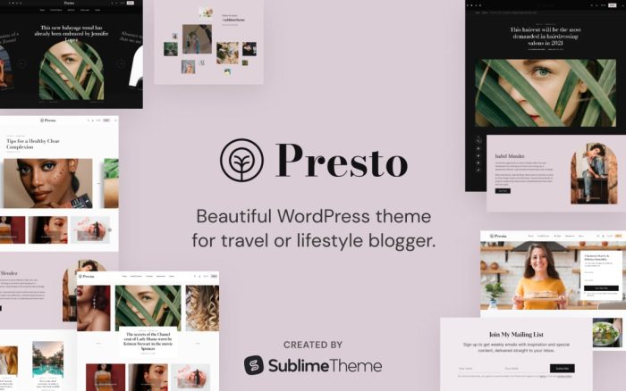 Presto theme a fully responsive feminine wordpress themes and templates.jpg