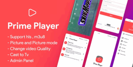Prime player external player for prime tv with admin panel codermarket.png