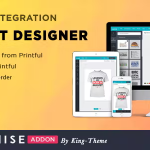 Printful integration addon for lumise product designer codermarket.png