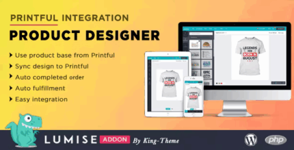 Printful integration addon for lumise product designer codermarket.png