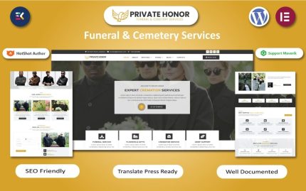 Private honor funeral cemetery services wordpress elementor template.jpg