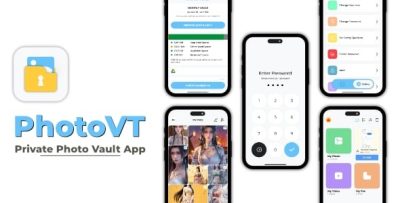 Private photo vault ios app swiftui codermarket.jpg