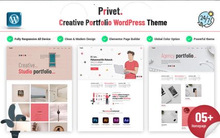 Privet personal responsive wordpress theme.jpg
