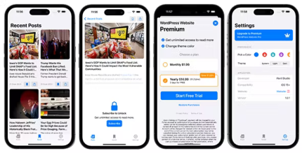 Pro ios wordpress app for blog and news site swiftui full application .png