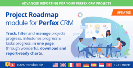 Project roadmap advanced reporting workflow for perfex crm projects .png