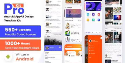 Prokit biggest android kotlin ui kit codermarket.png