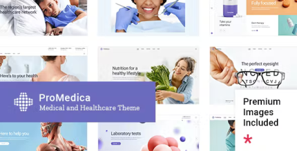 Promedica medical and healthcare theme codermarket.png