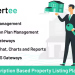 Propertee subscription based property listing platform codermarket.png