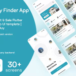 Property finder rent sale flutter 3x android ios app ui template .png