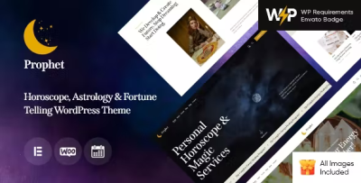 Prophet horoscope astrology fortune telling wordpress theme codermarket.png