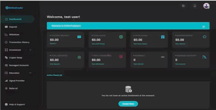 Protodash dark and light professional dashboard for onlinetrader codermarket.png