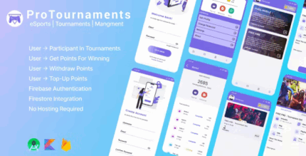 Protournaments esports tournament management app kotlin firebase .png