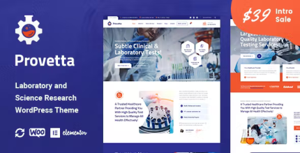 Provetta laboratory science research wordpress theme codermarket.png