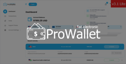 Prowallet v31 lite electronic online wallet codermarket.png