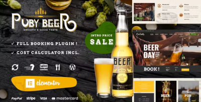 Puby beer brewery wordpress theme codermarket.png