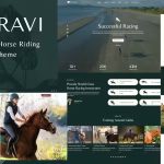 Puravi equestrian club horse riding wordpress theme codermarket.jpg