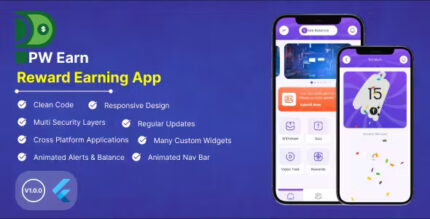 Pw earn reward earning app flutter template codermarket.jpg