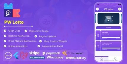 Pw lotto complete flutter lottery application with laravel admin codermarket.jpeg