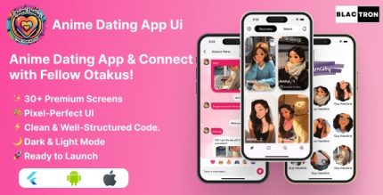 Pyaaranime anime based dating app ui kit codermarket.jpg