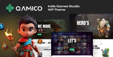 Qamico indie games studio wordpress theme codermarket.jpeg