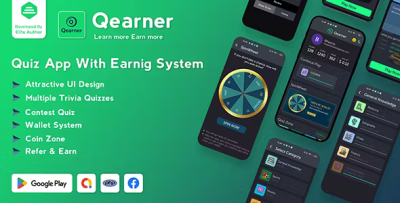 Qearner quiz app android quiz game with earning system admin panel .png