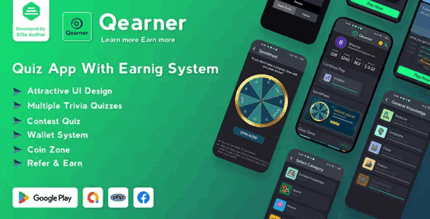 Qearner quiz app android quiz game with earning system admin panel .png
