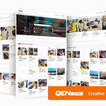 Qenews creative wordpress theme for bloggers codermarket.png