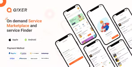 Qixer multi vendor on demand service marketplace and service finder buyer.png