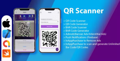 Qr scanner generator ios source code codermarket.png
