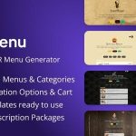 Qrmenu restaurant qr menu generator regular license codermarket.jpeg